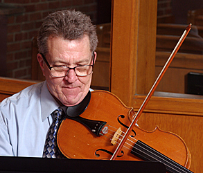 Kentland String Ensembles, Founder Photo, Thomas Pleban, viola